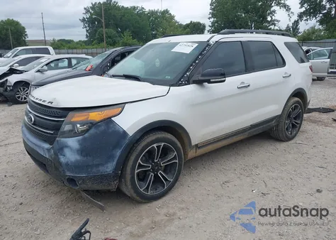 2014 Ford Explorer Sport из США, поврежденный, VIN 1FM5K8GT4EGA48223